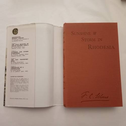 Sunshine and Storm in Rhodesia - F.C. Selous