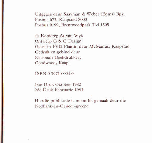 Honoris crux : Ons Dapperes : Our Brave (At van Wyk)