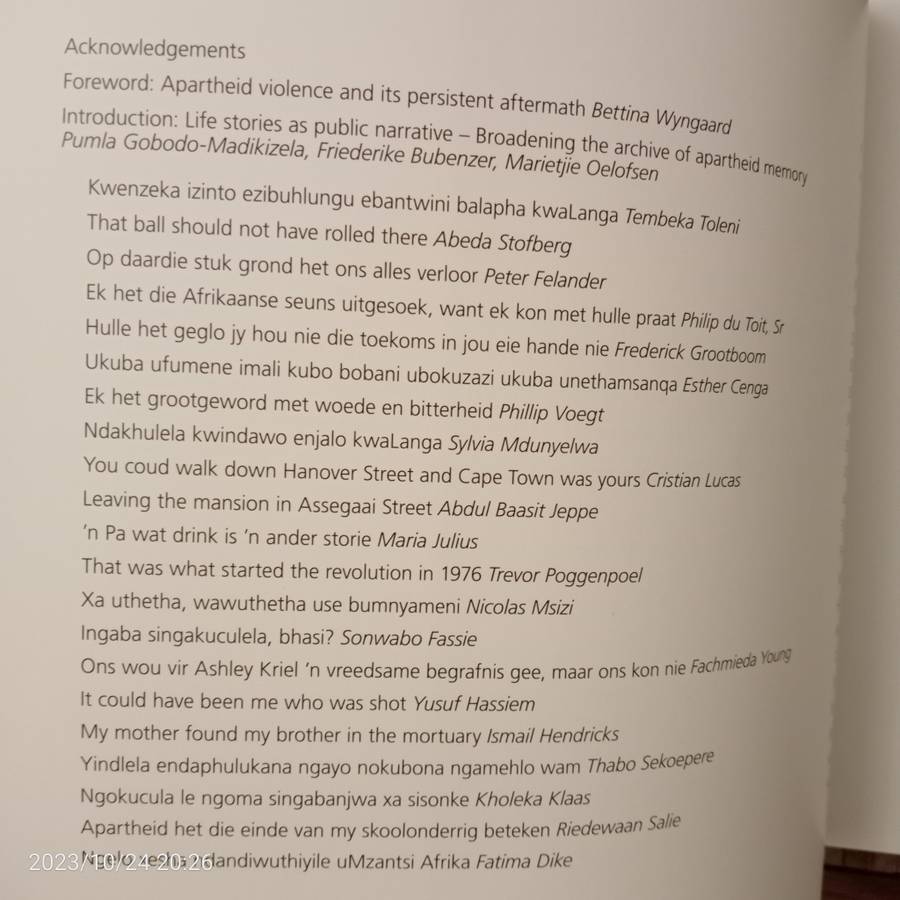 These Are the Things That Sit With Us - Pumla Gobodo-Madikizela