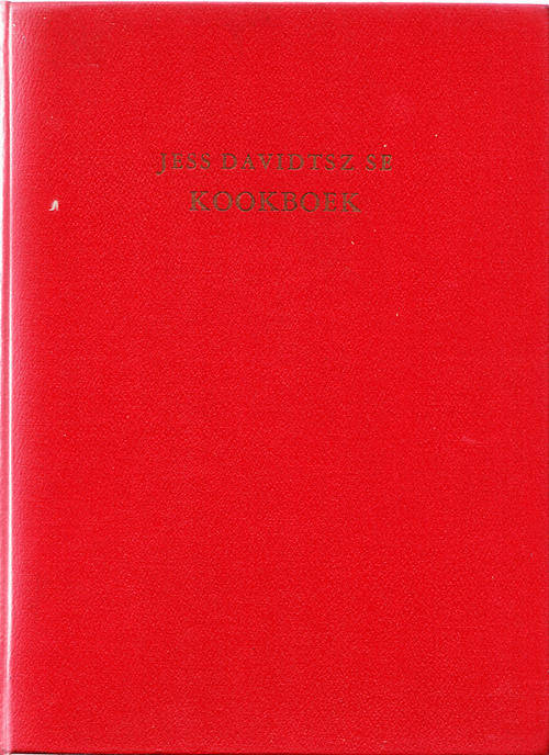 Jess Davidtsz se Kookboek