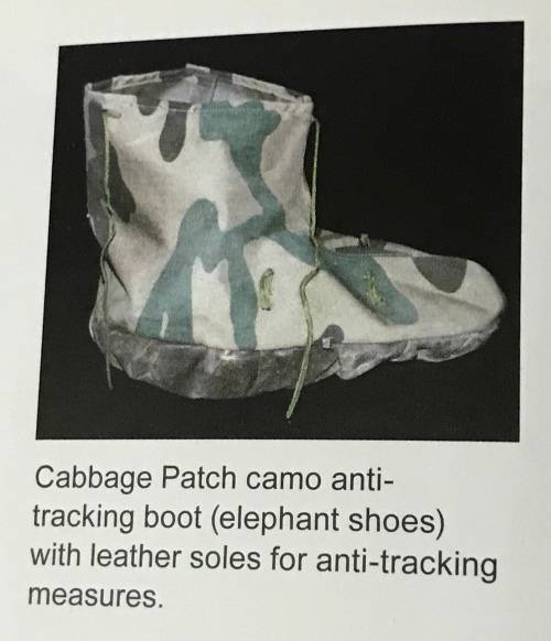 Recce/Special Forces Anti Tracking Elephant Shoes- Good Condition