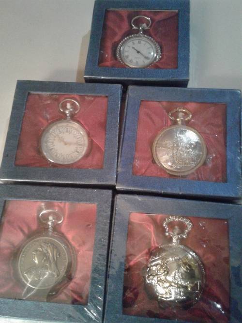 5 X STUNNING CLASSIC POCKETWATCH  (TO CHOSE OR TAKE ALL )
