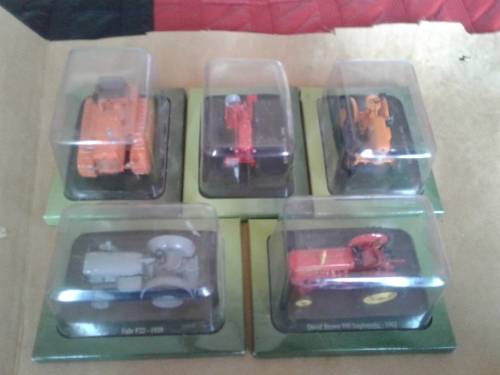 5 X METAL MODEL TRACTORS (TO CHOSE OR TAKE ALL )-SEE DESCRIPTION