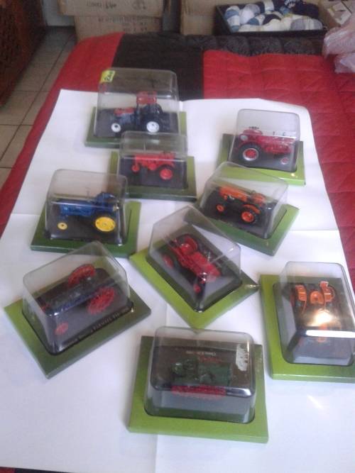 10 X METAL MODEL TRACTORS  (TO CHOSE OR TAKE ALL)