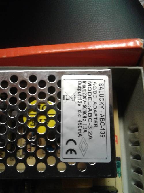 12VDC 4 OUTPUT SWITCH MODE CCTV POWER SUPPLY