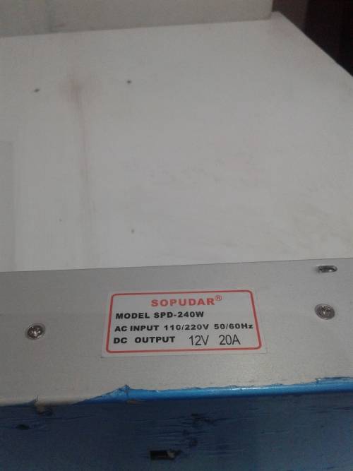 12V, 20AMPS CCTV POWER SUPPLY