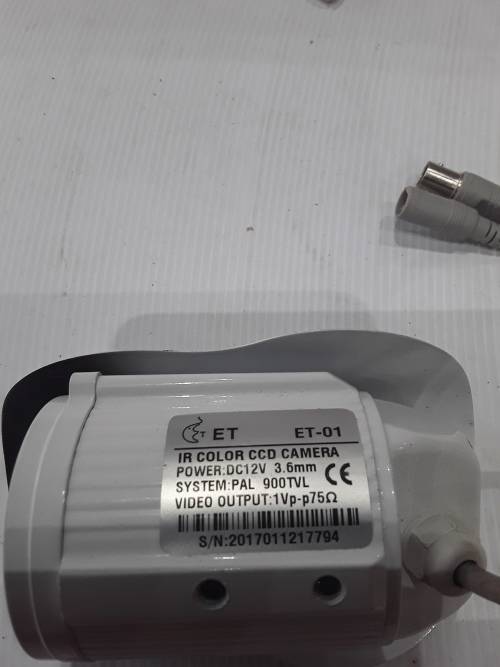 2 X 900TVL COLOR IR CCTV CAMERAS, ONE BID