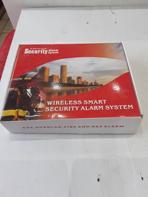 WIRELESS SMART ALARM SYSTEM(SOS,BURGLAR,FIRE AND GAS)