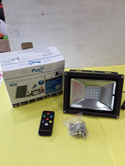 10W OUTDOOR REMOTE CONTROL SOLAR LIGHT