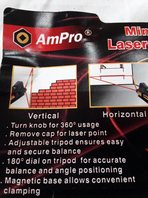BRAND NEW MINI MULTI_ ANGLE LASER LEVEL WITH TRIPOD(360 DEGREES)