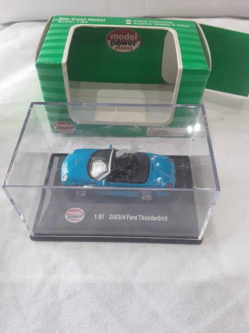 HIGHLY DETAILED DIE CAST METAL FORD THUNDERBIRD (2003/4)SCALE 1:87