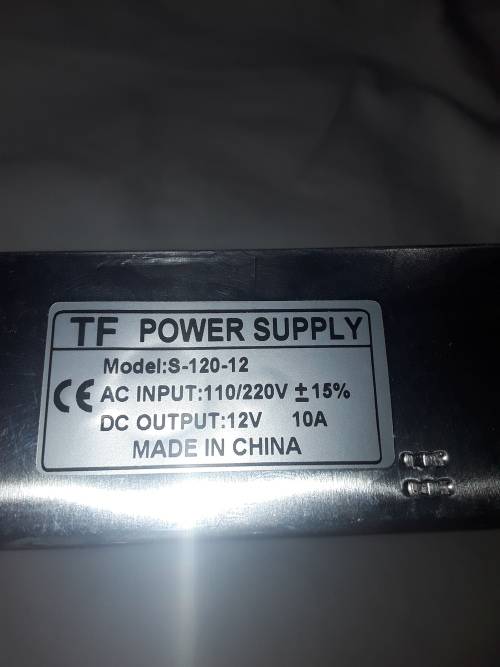 12 V,10 AMPS CCTV POWER SUPPLY