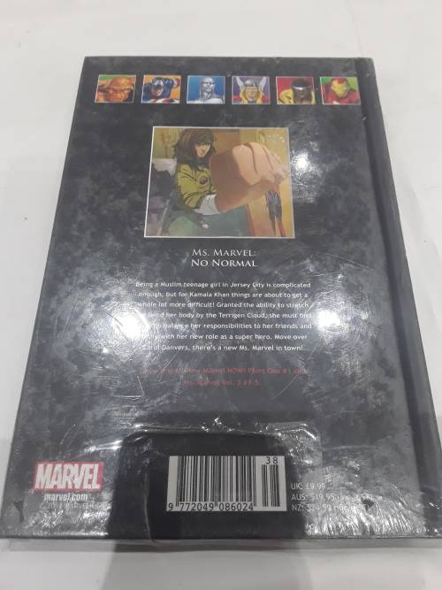 MARVEL HARDCOVER COMIC (MS.MARVEL)NO NORMAL