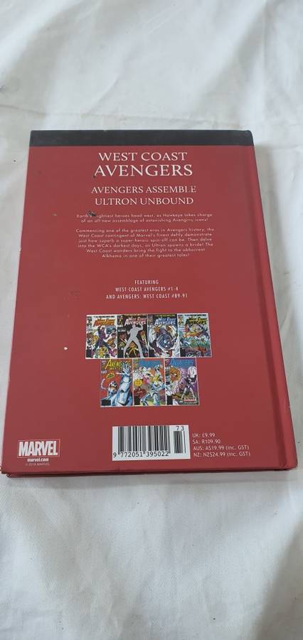 MARVEL HARDCOVER COMIC (WEST COAST AVENGERS)