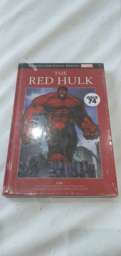 MARVEL HARDCOVER COMIC (RED HULK)