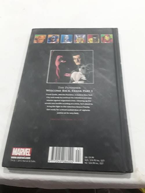 MARVEL SUPERHEROES HARDCOVER COMIC (THE PUNISHER)WELCOME BACK FRANK
