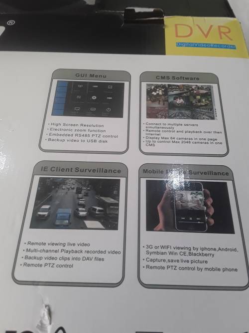 8 CHANNELS 5 IN ONE AHD DVR INCL.POWER SUPPLY,REMOTE AND MOUSE