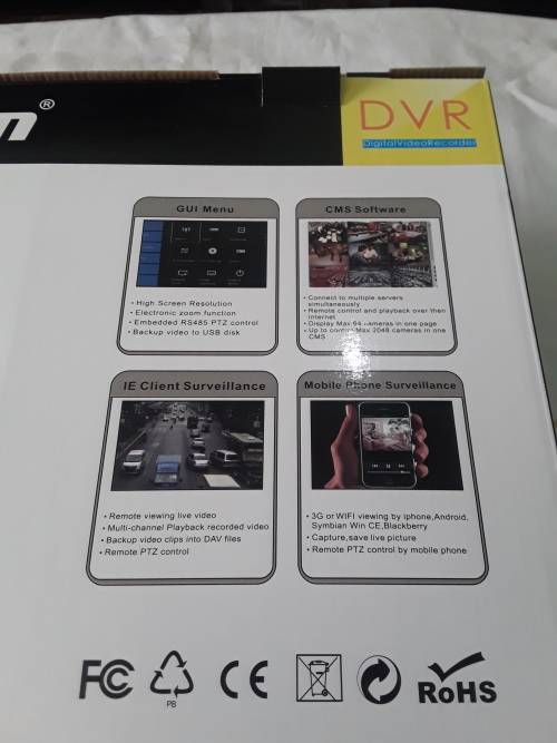 8 CHANNELS 5 IN ONE AHD INCLUDES POWER SUPPLY AND MOUSE