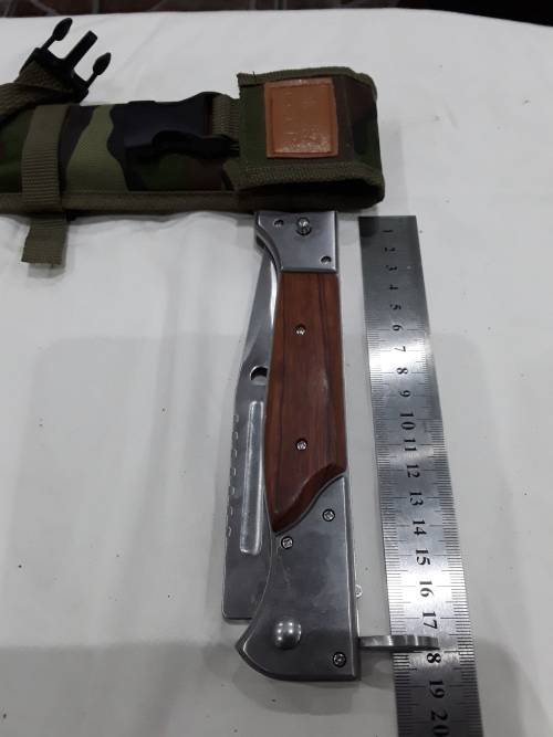 AK47 TYPE CCCP POCKETKNIFE WITH POUCH (34CM)