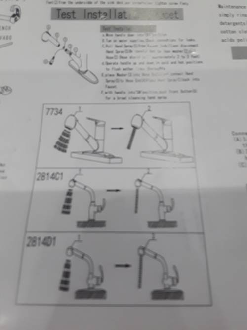 SINGLE HANDLE PULLOUT KITCHEN FAUCET