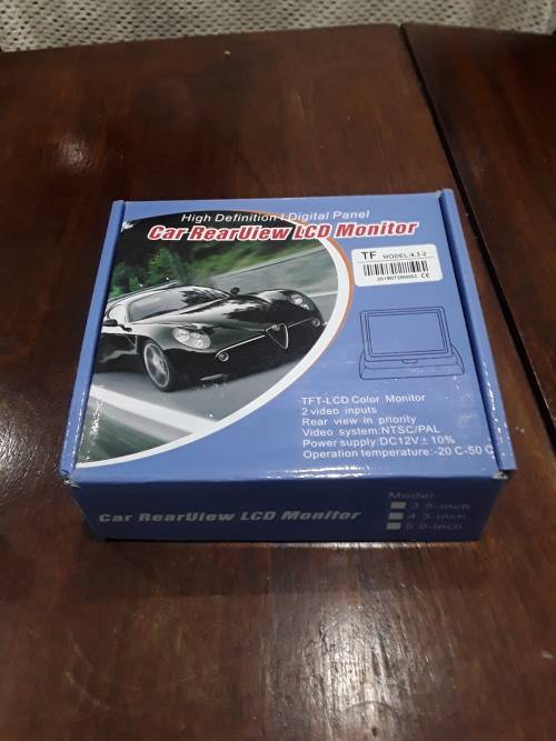 CAR REAR VIEW LCD COLOR MONITOR