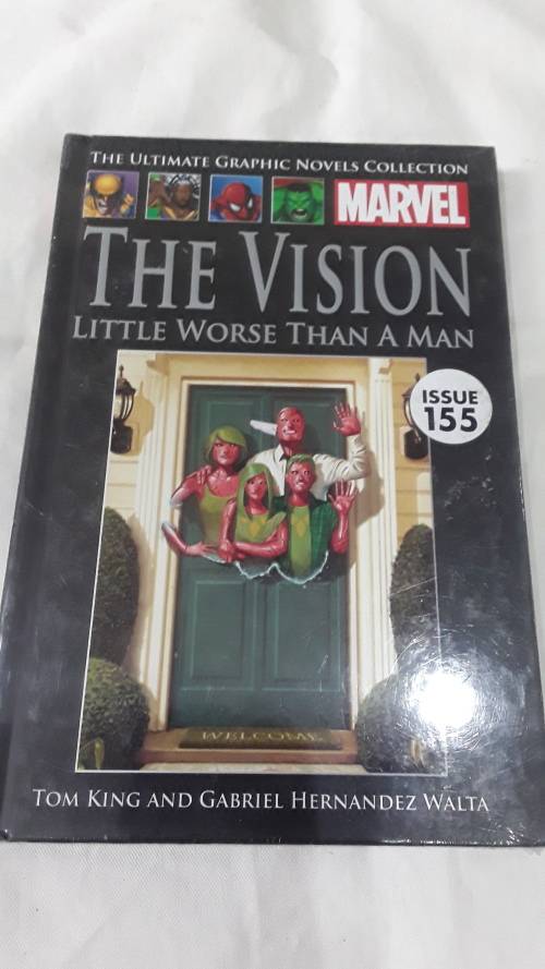 MARVEL SUPERHEROES HARDCOVER COMIC (THE VISION (LITTLE WORSE THAN A MAN