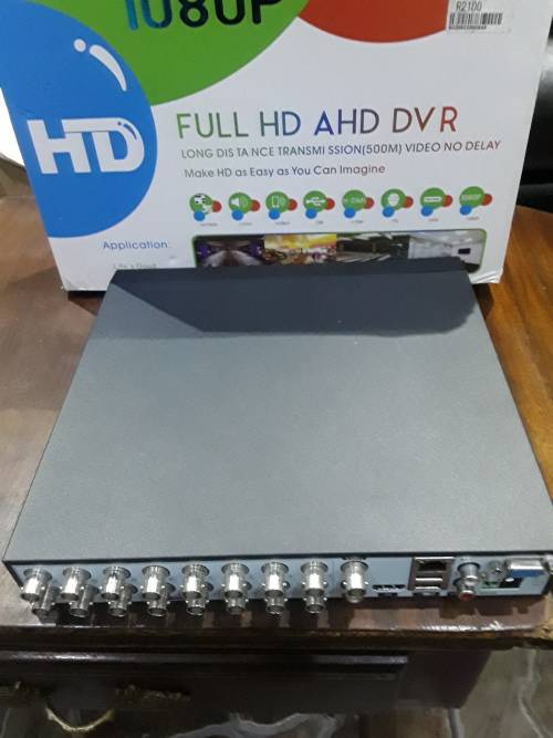 16 CHANNELS AHD DVR INCLUDING POWER SUPPLY AND MOUSE