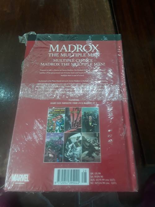 MARVEL SUPERHERO`S HARDCOVER COMIC(MADROX)