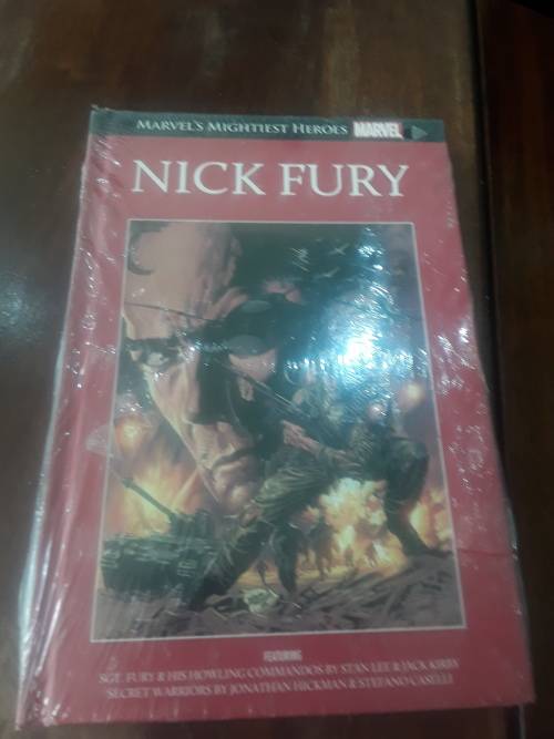 MARVEL SUPERHERO`S HARDCOVER COMIC(NICK FURY)