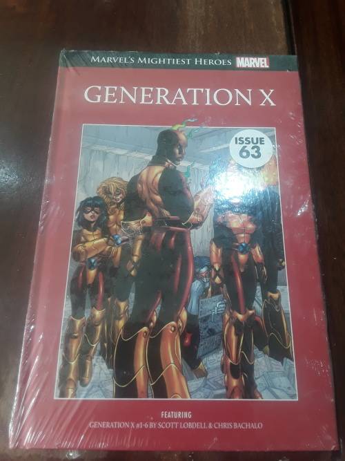 MARVEL SUPERHERO`S HARDCOVER COMIC(GENERATION X)