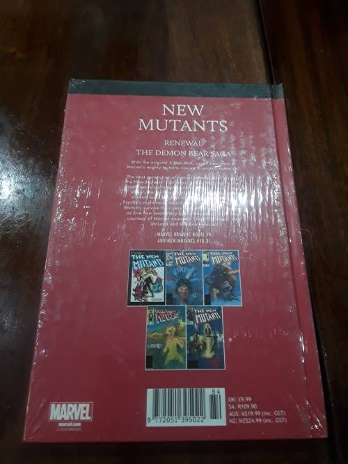 MARVEL SUPERHERO`S HARDCOVER COMIC(NEW MUTANTS)