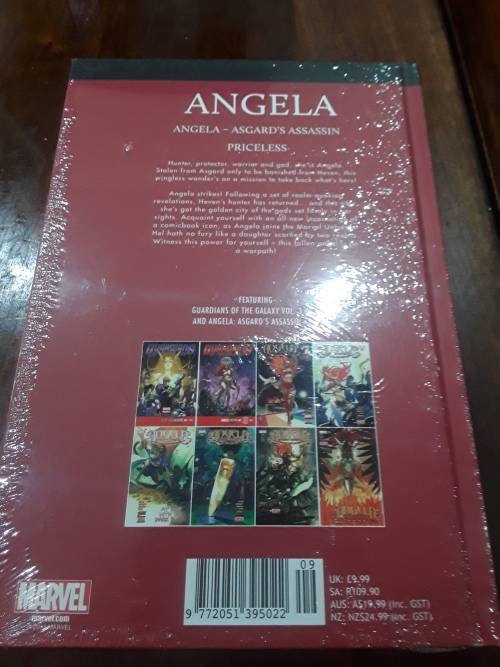 MARVEL SUPERHERO`S HARDCOVER COMIC(ANGELA)