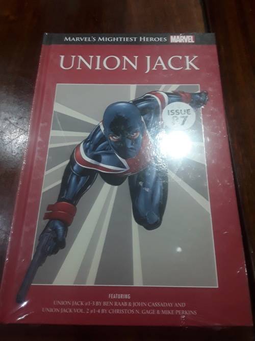 MARVEL SUPERHERO`S HARDCOVER COMIC(UNION JACK)