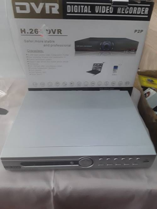 16 CHANNELS DVR INCLUDING POWER SUPPLY, REMOTE AND MOUSE