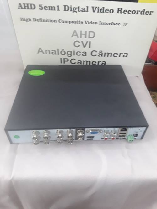 8 CHANNELS 5 IN ONE AHD DVR INCLUDING POWER SUPPLY ,REMOTE AND MOUSE