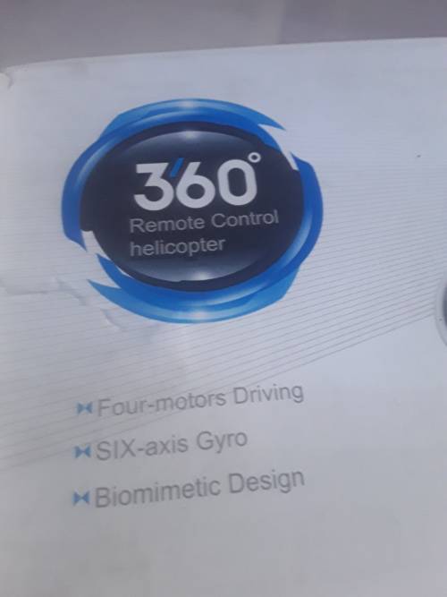 SIX AXIS GYRO DRONE (WORKS)