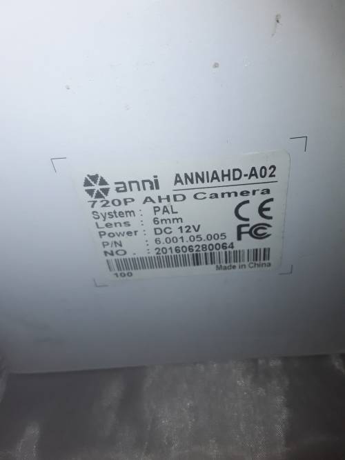 SET OF 2 (720P AHD COLOR CAMERAS)
