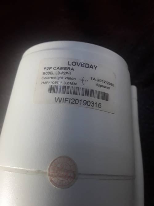 SET OF 2 P2P WIFI CAMERAS