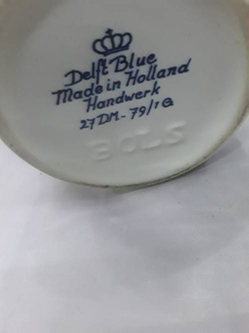 VINTAGE KLM BLUE DELFT  DECANTER JUG(HANDPAINTED)