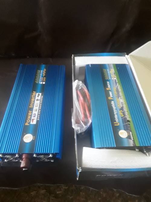 2 X PURE SINEWAVE POWER INVERTERS(12V)4000W AND 2000W-UNUSED -See description