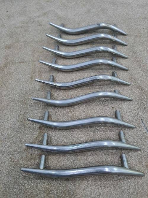 9 PIECE STAINLESS STEEL FURNITURE HANDLES
