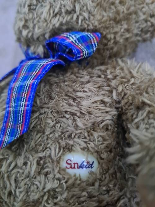 VINTAGE TEDDY(MADE IN GERMANY)26 CM HEIGHT