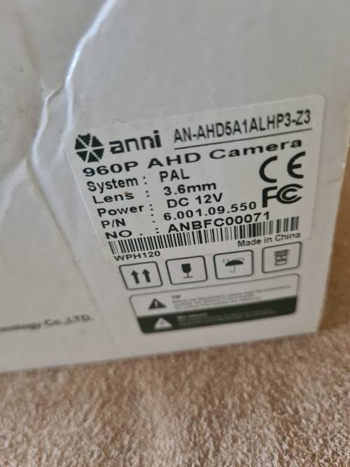 960P AHD CCTV COLOR CAMERA