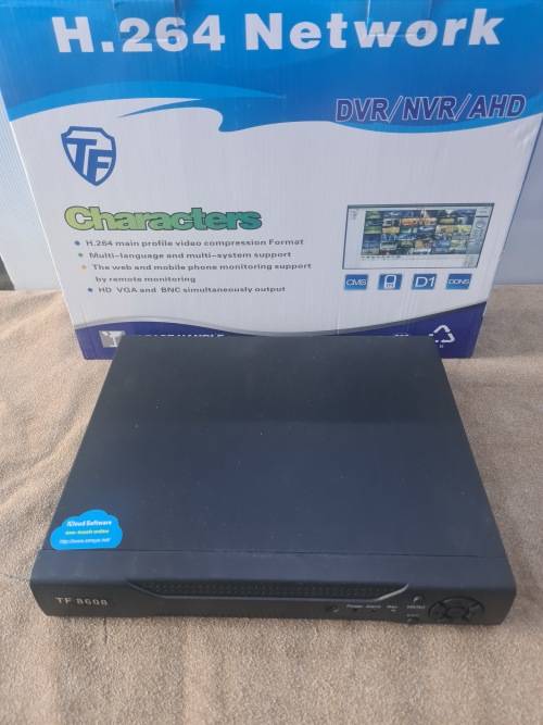 8 CHANNEL DVR INCL.POWER SUPPLY, REMOTE AND MOUSE
