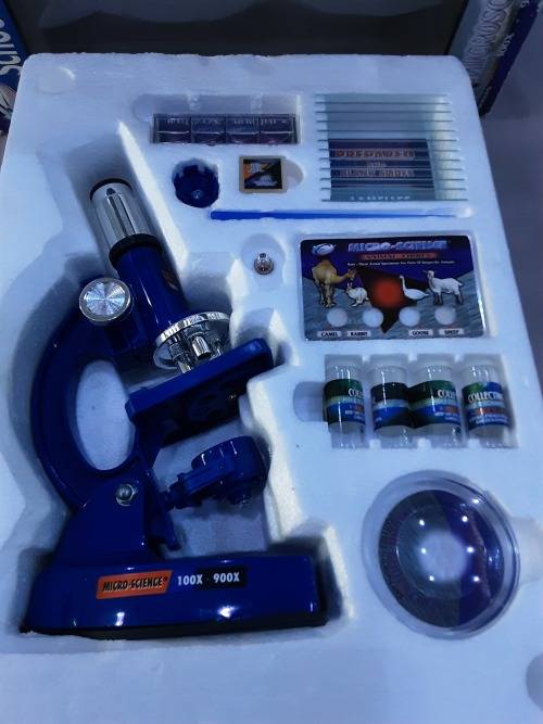 100X-900X ZOOM POWER MICROSCOPIC SET