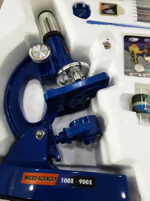 100X-900X ZOOM POWER MICROSCOPIC SET