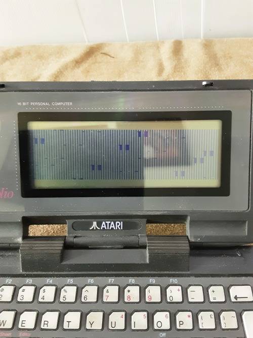 ATARI 16 BIT PERSONAL COMPUTER(BATTERY OPERATED)HANDHELD