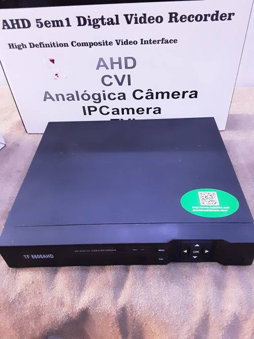 8 CHANNELS 5 IN ONE DVR INCL.POWER SUPPLY, REMOTE AND MOUSE