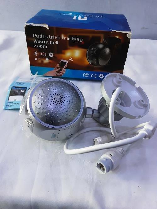 WIFI PEDESTRIAN TRACKING ALARM BELL ZOOM CAMERA (REMOTE VIEWING)
