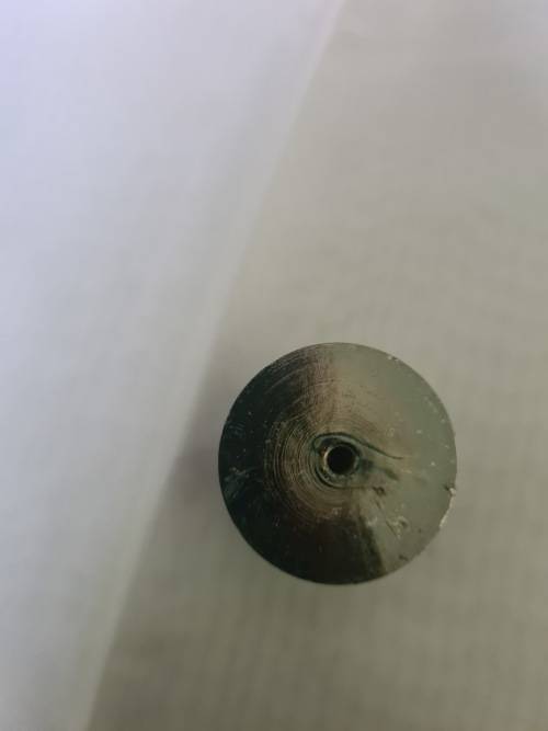 SET OF 6 HEAVY METAL MIRROR FINISHED FURNITURE KNOBS